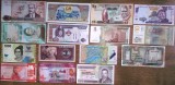 COLECTIE LOT 15 BANCNOTE DIFERITE DIN 15 TARI UNC **
