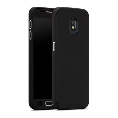 Husa Samsung Galaxy J3 2017, FullBody Elegance Luxury Black, acoperire completa
