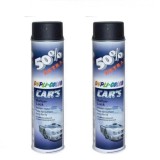 Vopsea Spray Negru Mat Jante Auto DUPLI-COLOR 2 x 600ml Uscare Rapida, Aderenta Excelenta