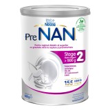 Formula de lapte praf cu Bifidus Pre Nan Stage 2 HA 0-6 luni, 400g, Nestle