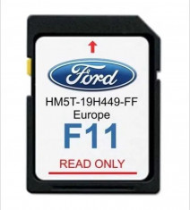 FORD SYNC2 F11 GPS Navigatie SD Card Europa 2023 foto