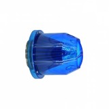 Filtru Aer Sport Universal ALM, Carcasa Albastra, Diametru 85mm, 15.5cm, Colier Inclus