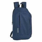 Rucsac pentru copii, Safta, Casual M821A, 22 x 10 x 39 cm, poliester, bleumarin