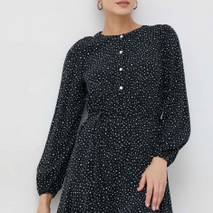 GAP rochie culoarea negru, mini, evazati