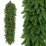 Cumpara ieftin Ghirlanda de Craciun cu Ace 3D PE Pin Premium din Crengute de Brad Artificial, Lungime 100cm, Diametru 30cm
