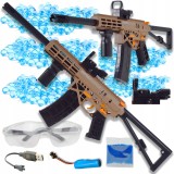 SET DE PISTOL AUTOMAT CU PUȘCĂ MARE + JUCĂRIE CU BILE DE BATERIE GRATUITĂ