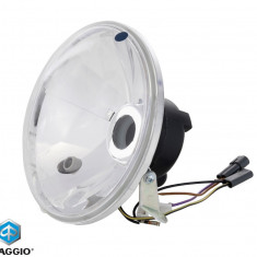 Far complet original Vespa COSA 1 - COSA 2 - P 125 X - P 150 X - P 200 X - PX 2T AC 125-150-200cc - compatibil cu bec halogen tip P43t