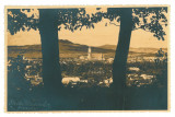 871 - BISTRITA, Panorama, Romania - old postcard, real Photo - unused, Necirculata, Fotografie