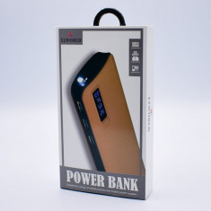 Power Bank cu Afisaj Lanterna LED,20000 mAh,3 iesiri USB – YB-01