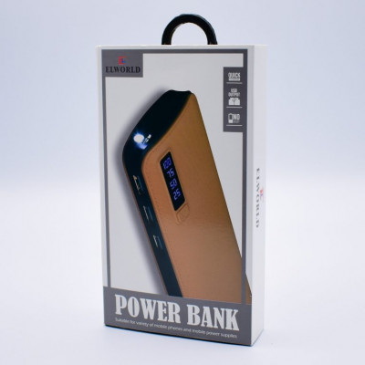 Power Bank cu Afisaj Lanterna LED,20000 mAh,3 iesiri USB &amp;ndash; YB-01 foto