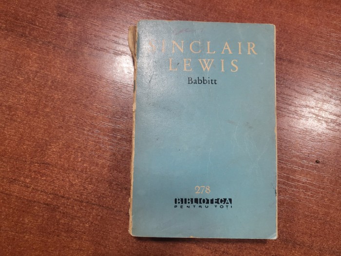 Babbitt de Sinclair Lewis