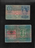 Set Austria Austro Ungaria 20 + 100 kronen coroane