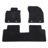 Set covorase auto mocheta Velor TOYOTA AVENSIS (T27), 10.2008-2019, negru,