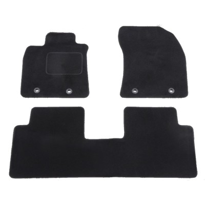 Set covorase auto mocheta Velor TOYOTA AVENSIS (T27), 10.2008-2019, negru, foto