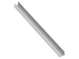 Profil aluminiu argintiu 1m pentru module LED