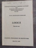 Logica Note de curs- Magdalena Mardare