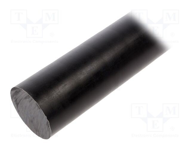 Tijă neagră extrudată &Oslash; 50mm L 500mm MITSUBISHI CHEMICAL ADV. MATERIALS