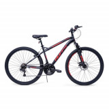 Cumpara ieftin Bicicleta MTB Huffy Extent, roti 27.5inch, 18 viteze, frane pe disc (Negru)