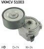 SKF VKMCV 51003 rola intinzator,curea transmisie