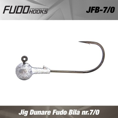 Jig Fudo Bila Bn Black Nickel Nr.7/0 85gr 3buc/plic foto