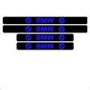 Set 4 protectii praguri auto, autoadezive BMW, Albastru