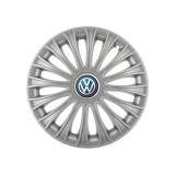 Set 4 Capace Roti 15 inchi (R15) Dino Gri, Compatibile cuVolkswagen, Autohelix MSA