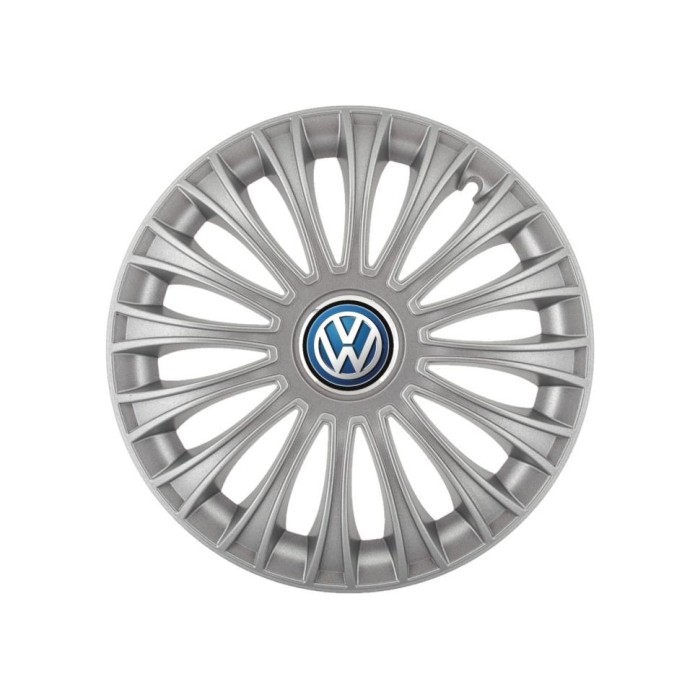Set 4 Capace Roti 15 inchi (R15) Dino Gri, Compatibile cuVolkswagen