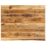 vidaXL Blat de masă margine naturală, 100x80x3,8 cm, lemn masiv mango 370412