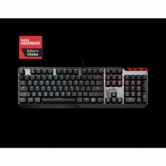 TASTATURA MSI - gaming &amp;amp;quot;Vigor GK50&amp;amp;quot; cu fir 104 taste format standard mecanica switch Kalih Low profile USB negru &amp;amp;quot;S11-04US254-GA7&amp;amp;quot; foto