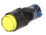 Comutator cu apăsare ON-ON 2 poziții SPDT 0,5A/250VAC