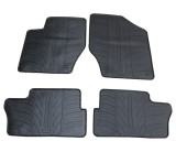 Set covorase auto din cauciuc Peugeot 307 2001-2008, Peugeot 308 2007-09.2013 Hatchback/ Combi, Negru, Gledring, 4 buc.