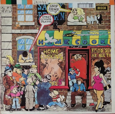 Savoy Brown &amp;ndash; Street Corner Talking, LP, UK, 1971, stare foarte buna(VG) foto