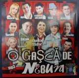 CD ORIGINAL - O GASCA DE NEBUNI - MANELE - 175 MP3 - DENISA, GUTA, ADRIAN COPILUL MINUNE, GUTA, VALI VIJELIE SI ALTII - 2011