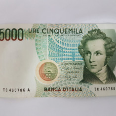 Italia 5000 Lire 1985 Noua