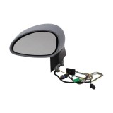 Oglinda exterioara Citroen C4 (La/Lc) 10.2004-12.2010 partea stanga Best Auto Vest crom asferica carcasa prevopsita grunduita reglare electrica cu in
