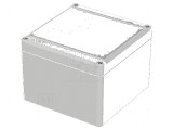 Carcasă universală gri EUROMAS II de 120mm x 122mm x 87mm