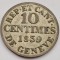 Elvetia, 10 Centimes 1839 Geneva