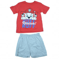 Pijama vara baieti Sun City Paw Patrol SE2063RO, Multicolor foto