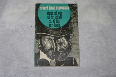 Straniul caz al dr. Jekyll si al lui mr. Hyde - Robert Louis Stevenson - 1974 foto