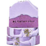 Almara Soap Fancy Lavender Fields s&atilde;pun lucrat manual 100 g