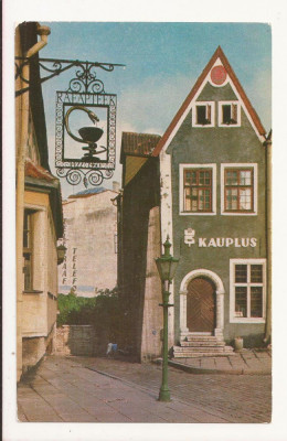 CP2 -Carte Postala - ESTONIA - ( CCCP ) - Tallinn, Town Hall Square, necirculata foto