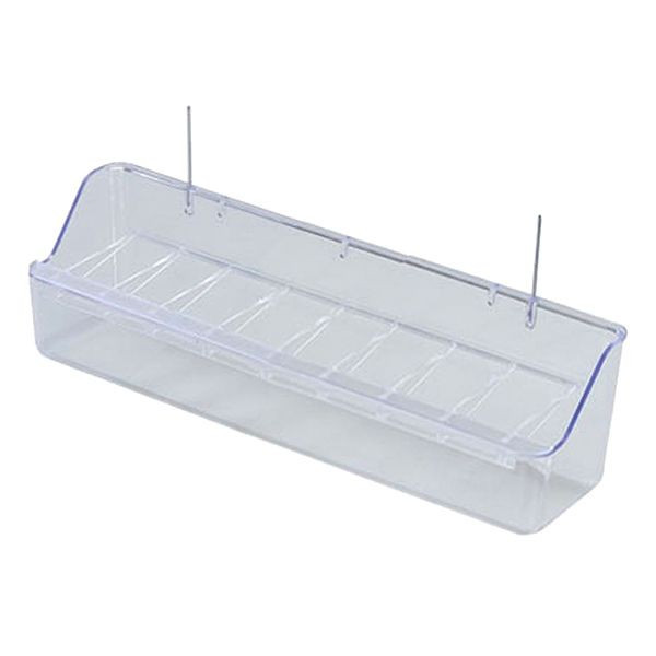 Alimentator pentru păsări - transparent, 20 cm