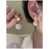 Cumpara ieftin Cercei Perle Frantuzesti, Elise - 705906