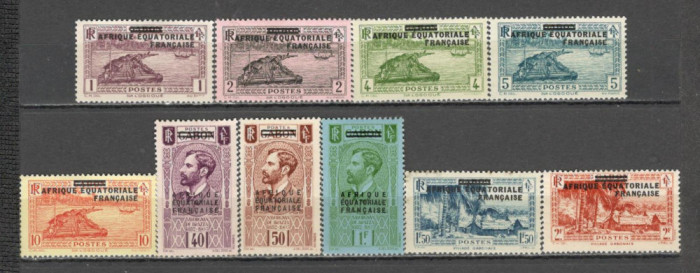 Africa Ecuatoriala.1936 Vederi-supr. SA.1