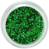 Cercuri verde smarald cu sclipici pentru nail art, INGINAILS