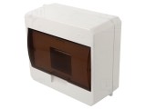 Carcasă modulară IP30 pentru montare pe perete - Albă