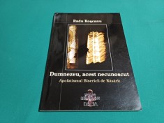 DUMNEZEU, ACEST NECUNOSCUT * APOFATISMUL BISERICII DE RĂSĂRIT/RADU ROȘCANU/ 47A