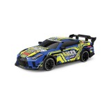 Masina de curse multicolora cu radiocomanda si buton try me