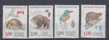 FRANTA 1991 FAUNA SERIE MNH, Nestampilat