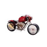 Cumpara ieftin Ceas de masa Motocicleta metal multicolor III 44 x 13,5 x 23 cm